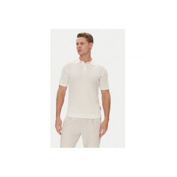 Tricou polo barbati  10019222 30045448 - Bumbac - Bej