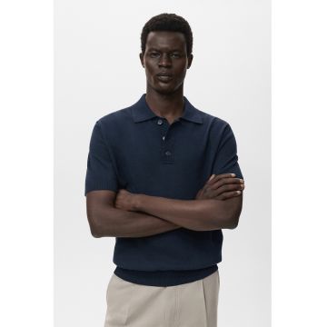 Tricou polo tricotat