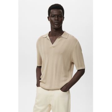 Tricou polo tricotat