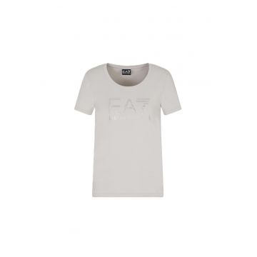 Tricou  TRAIN LOGO SERIES W TEE SS RN FANCY STRASS-7W000536-AF10373-MC056