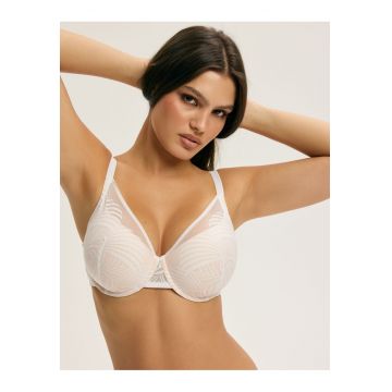 Sutien captusit Alb Crem Nacre