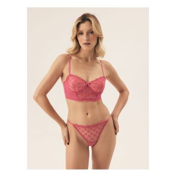 Sutien Clasic Bloomy  Roz aprins