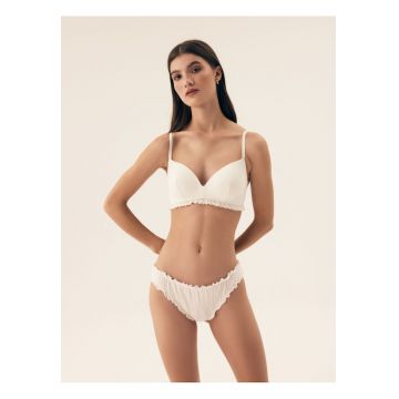 Sutien Clasic Malesia  Alb crem