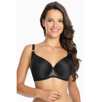 Sutien cu acoperire completa si insertii de plasa