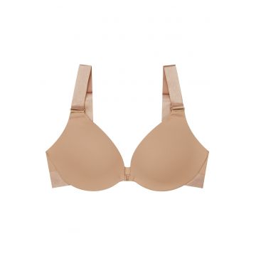 Sutien dama push-up Bej deschis Bianco