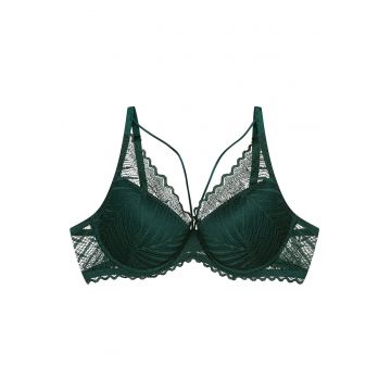 Sutien dama push-up verde Onika