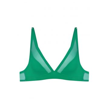 Sutien dama triunghi verde Campari