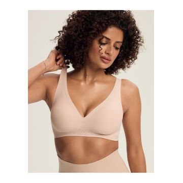 Sutien push-up bej Sleeky