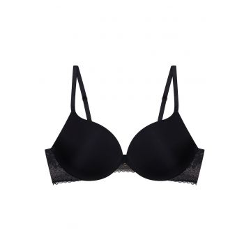 Sutien push-up negru Nickita