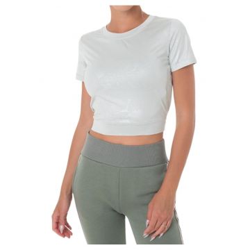 Tricou crop uni -