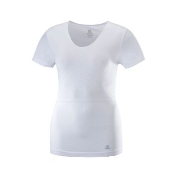 Tricou cu decolteu in V Elevate Move On - UPF 50 -