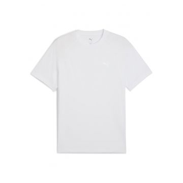 Tricou cu decolteu la baza gatului si logo Evostripe
