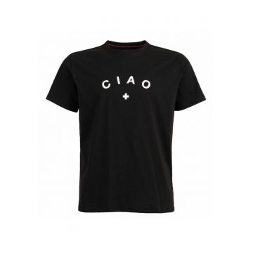 Tricou cu imprimeutext Peaks Ciao -