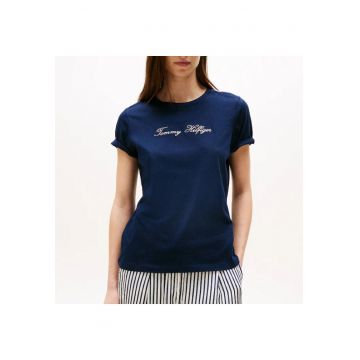 Tricou  LUREX SCRIPT REG C-NK SS TEE-WW0WW47210-C1G