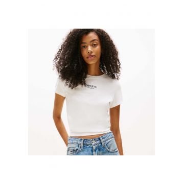 Tricou  TJW SLIM ESSENTIAL LOGO2 TEEEXT-DW0DW20913-YBL