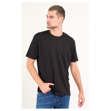 Kenvelo - Tricou barbat cu maneca scurta ( BLACK - Material: Bumbac Kenvelo - Tricou barbat cu maneca scurta ( BLACK - Material: Bumbac