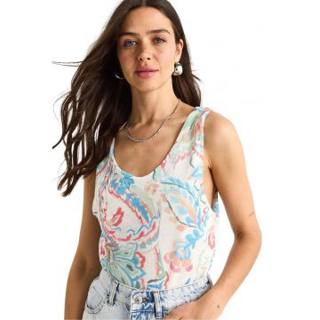 Maiou -  Bumbac/Lycra - Floral - Multicolor
