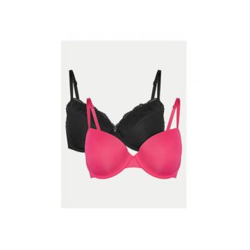 Set 2 sutiene dama -  304344671 - Poliamida/Poliester - Negru