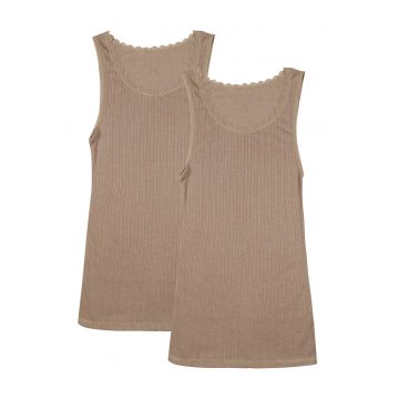 Set de topuri slim fit - 2 piese