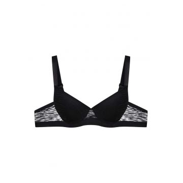Sutien captusit dama Ohana -  Textil - Negru