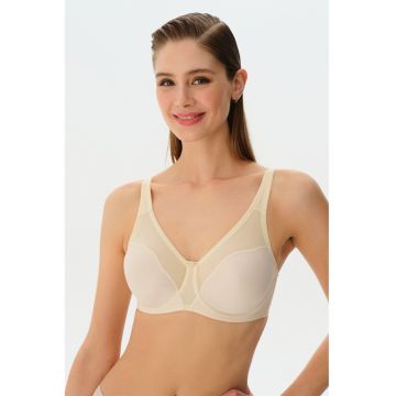Sutien cu insertii din plasa