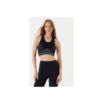 Sutien sport dama  3SW63H00I - Sintetic - S INTL - Negru