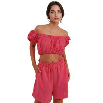 Top dama -  Poliester - Roz