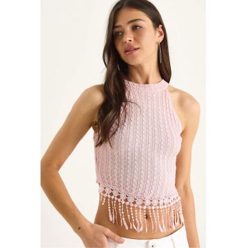 Top dama -  Tricot - Roz -