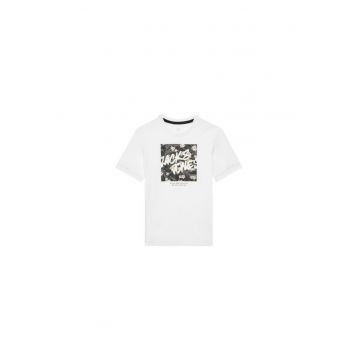 Tricou baieti Jack Jones Junior - 12269916 - Bumbac - 176 CM - Alb