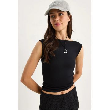 Tricou -  Bumbac - Negru