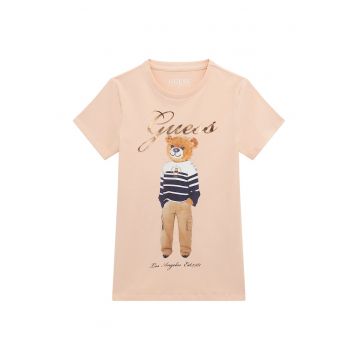 Tricou cu imprimeu logo si model grafic
