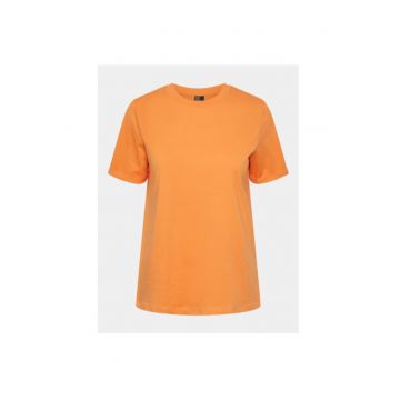 Tricou dama -  303429386 - Bumbac - Portocaliu