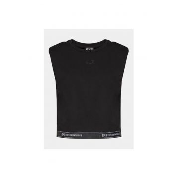 Tricou dama -  303538804 - Bumbac/Modal - 2XL INTL - Negru
