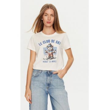 Tricou dama -  304905445 - Bumbac - One Size INTL - Alb