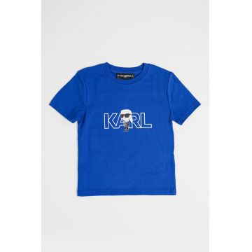 Tricou de bumbac cu imprimeu logo