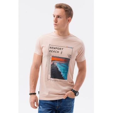 Tricou de bumbac cu imprimeu - Newport