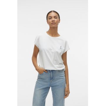 Tricou de bumbac organic cu imprimeu