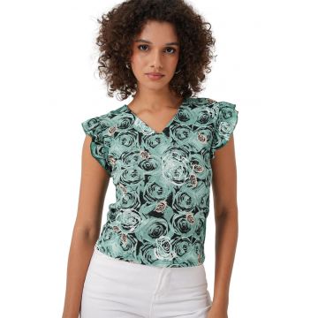 Tricou -  Poliester/Lycra - Verde