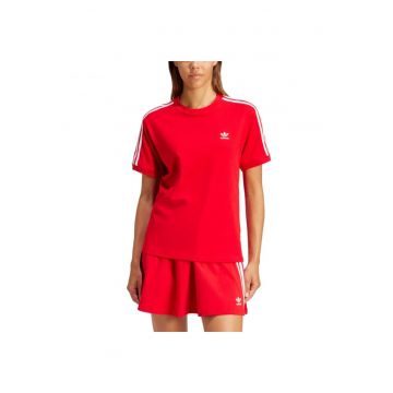 Tricou sport dama -  Better Scarlet - 3 dungi - rosu - bumbac