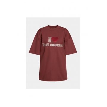 Tricou unisex -  303493776 - Bumbac - Maro