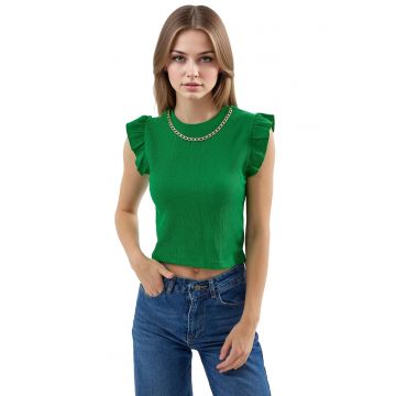 Tricou -  Verde - Poliester/Lycra