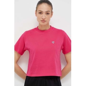 Rossignol tricou din bumbac culoarea roz Rossignol tricou din bumbac culoarea roz