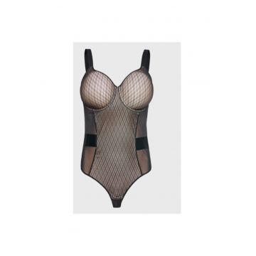 Body dama -  301194804 - Poliamida/Elastan - Negru