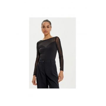 Body dama -  304891106 - Poliester - Negru