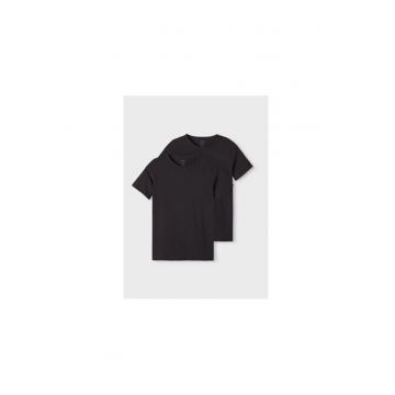 Set 2 tricouri baieti -  302557653 - Bumbac - Negru