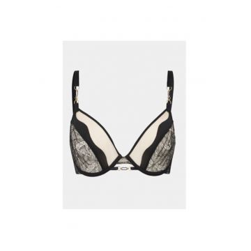 Sutien dama -  303475482 - Poliamida/Modal - Negru