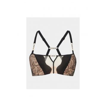 Sutien dama -  303475499 - Poliamida/Modal - Negru