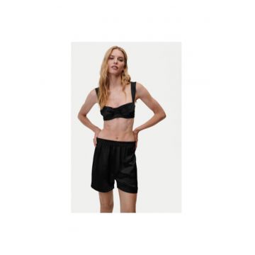 Sutien dama -  303917074 - Tencel - Negru