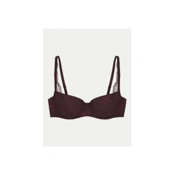 Sutien dama -  304538568 - Poliamida/Poliester/Elastan - Rosu