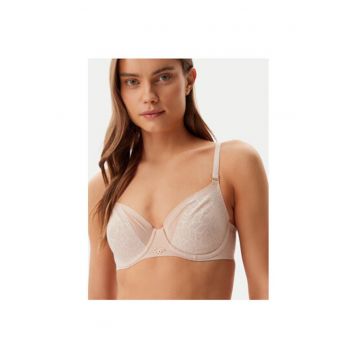 Sutien dama -  304889462 - Bumbac/Elastan - Bej